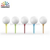 Custom  Golf Accessories foam Golf ball and Plastic Golf tee