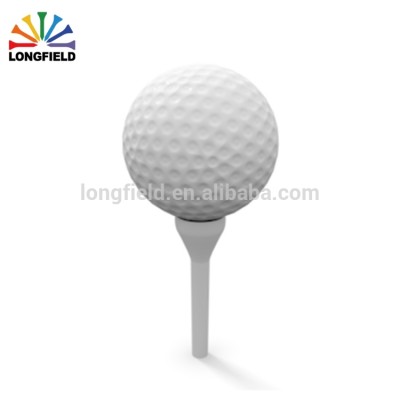 Custom Logo Synthetic Rubber Resin White Large Golf Ball